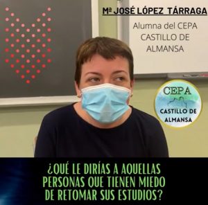 Lee más sobre el artículo Entrevista a la alumna Mª José Tárraga